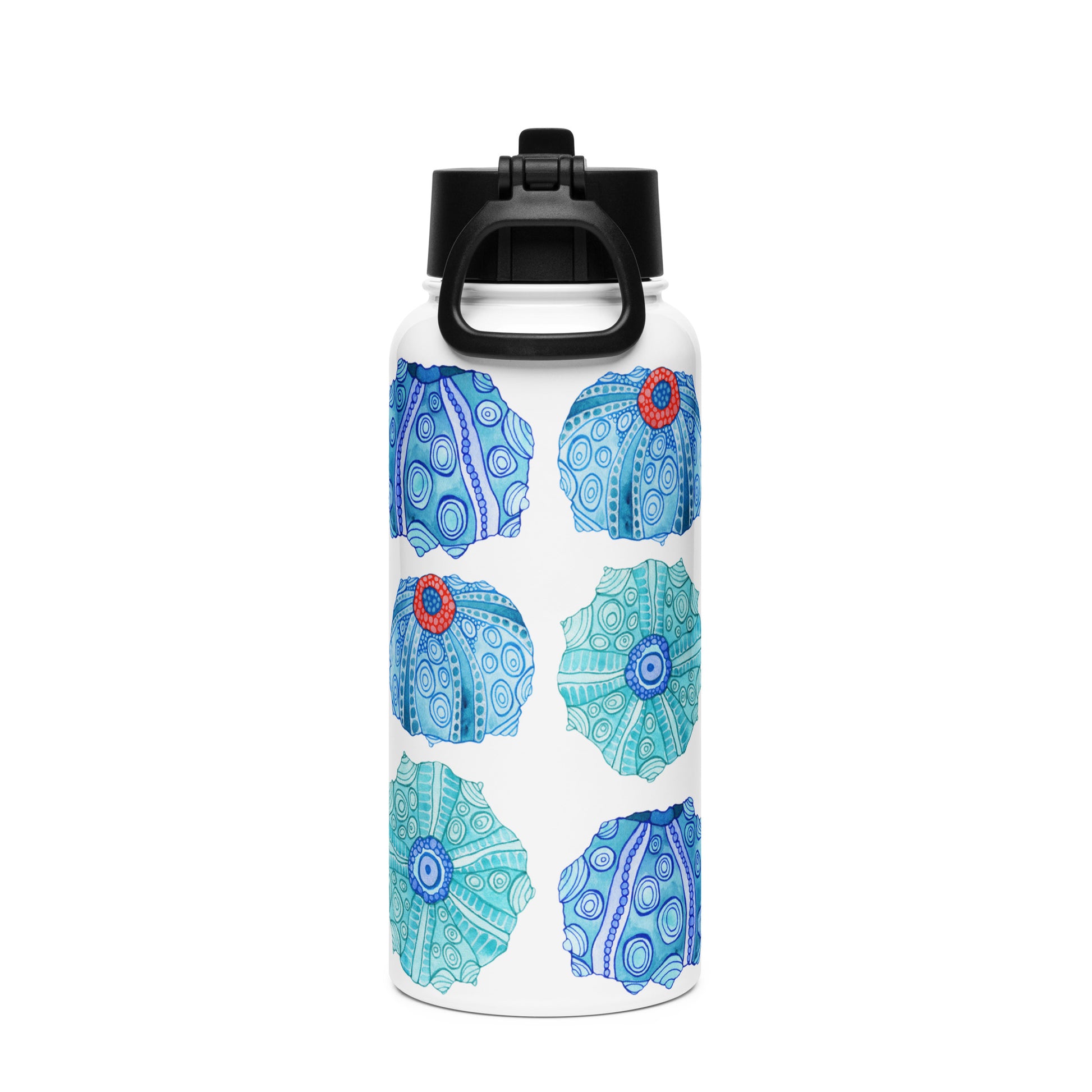 sea urchin stainless 32oz water bottle