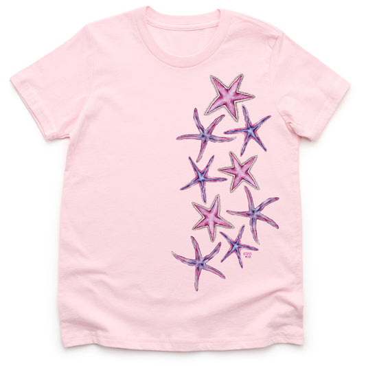 Starfish Drift (Pink)- Youth Tee