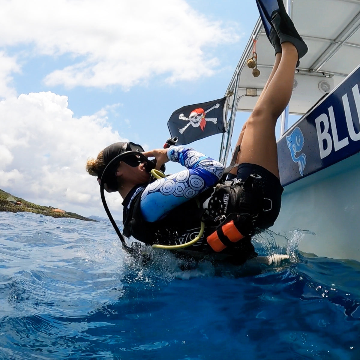 Ladies Rash Guards – Octopus Ink