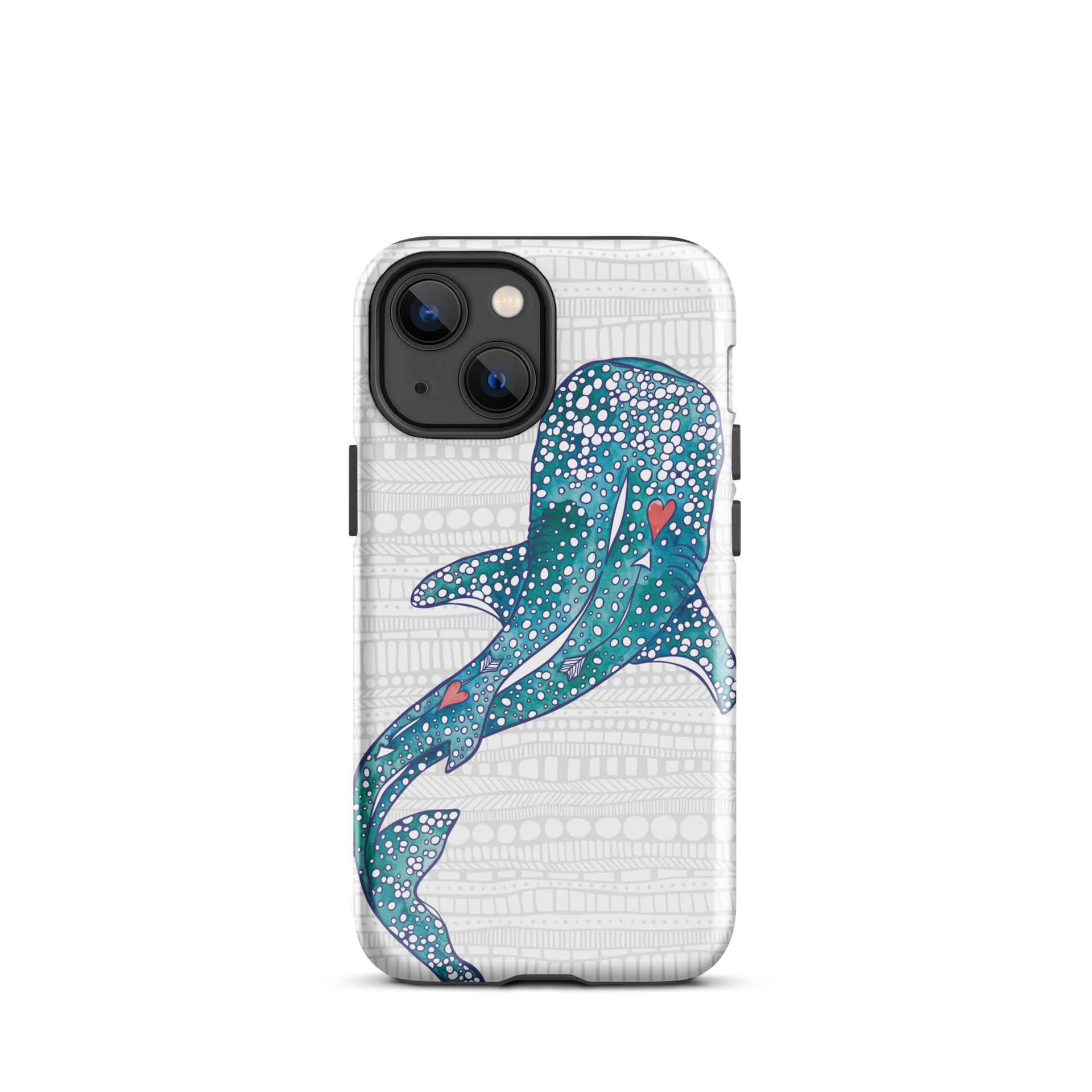 shark phone case Whale Shark- Tough iPhone Case Glossy / iPhone 14