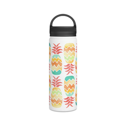 Pineapple- 18oz Stainless Steel Water Bottle