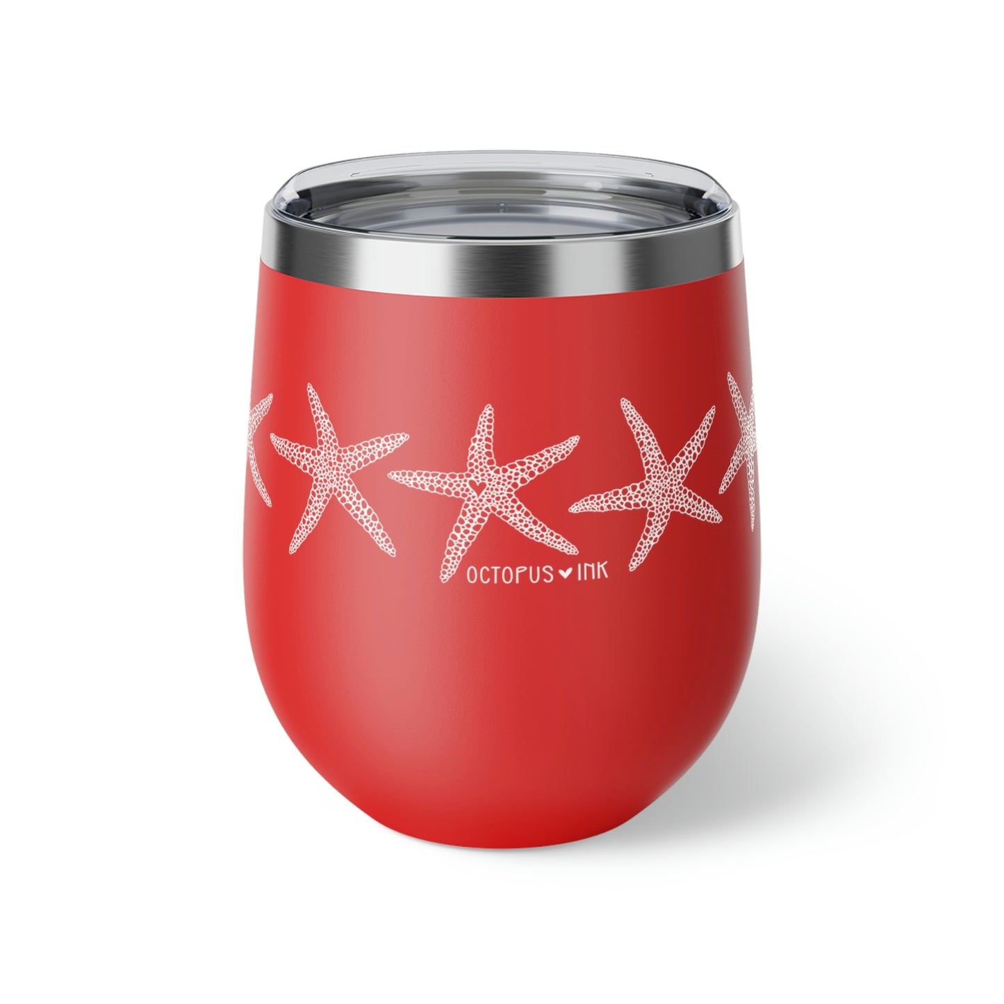 Sea Star (Red)- Copper Vacuum Insulated Cup