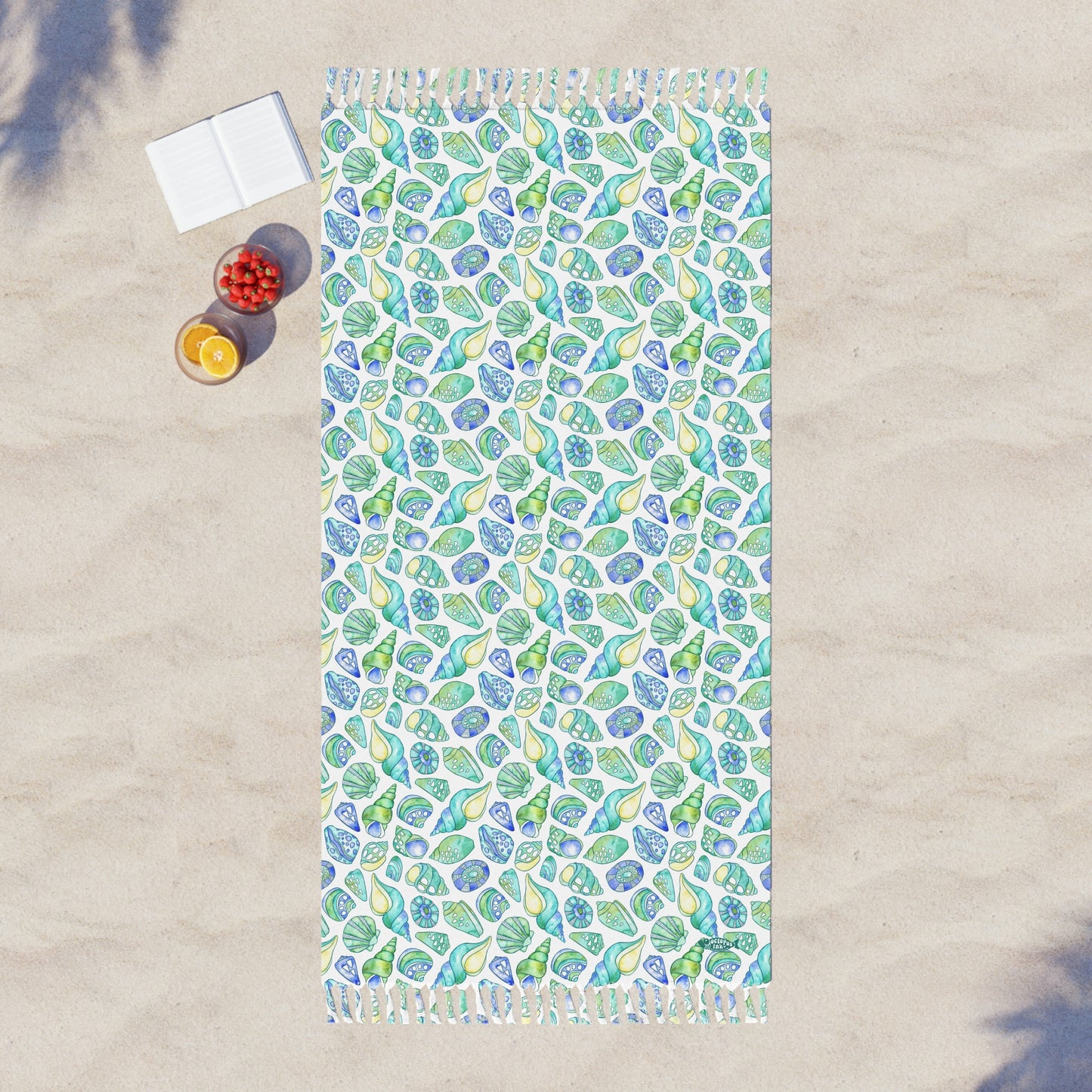 Tide Pool Shells- Boho Beach Cloth