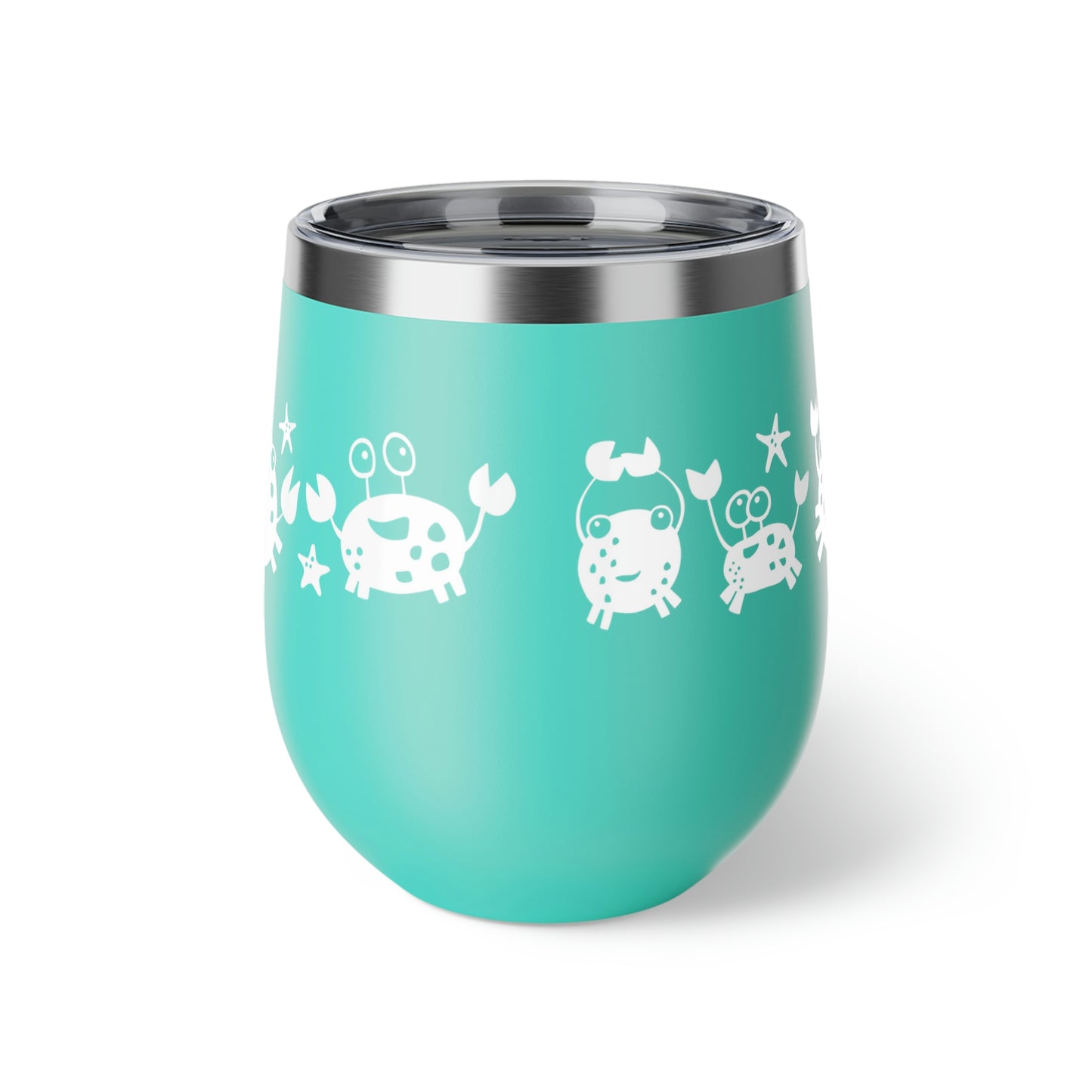 Crab Beach Party (Caribbean)- Copper Vacuum Insulated Cup