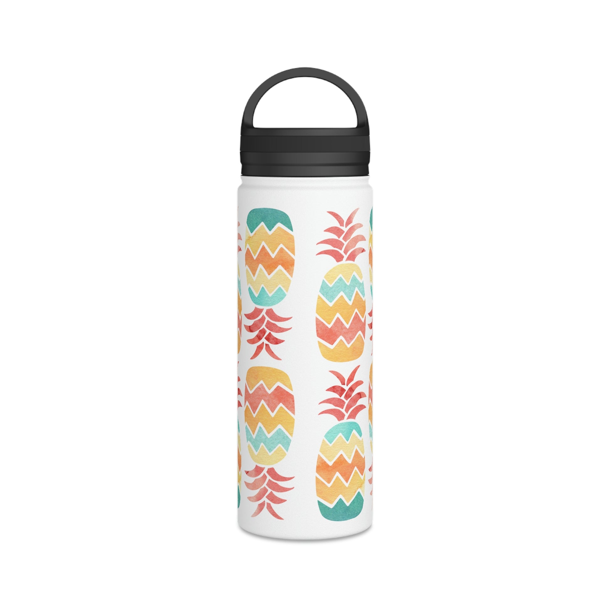 Pineapple- 18oz Stainless Steel Water Bottle – Octopus Ink