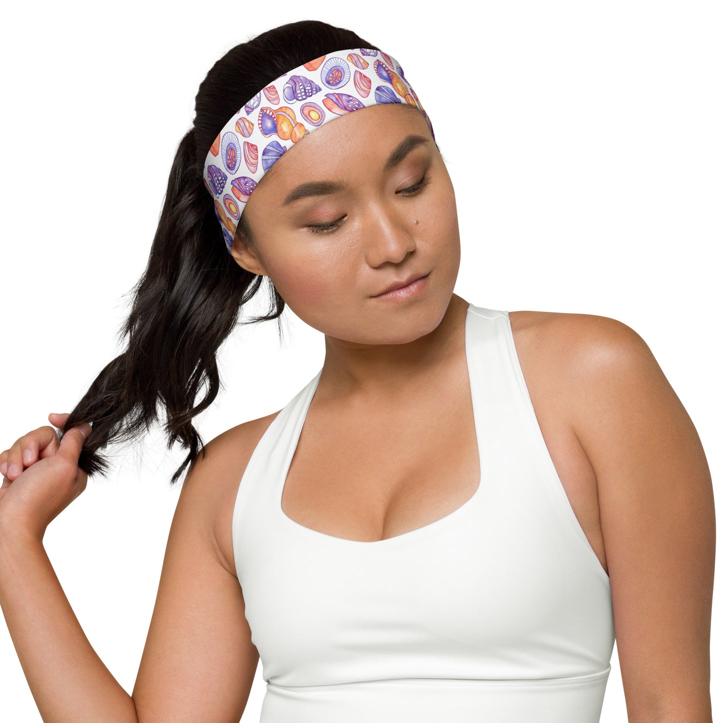 Sunrise Shells- Narrow Headband