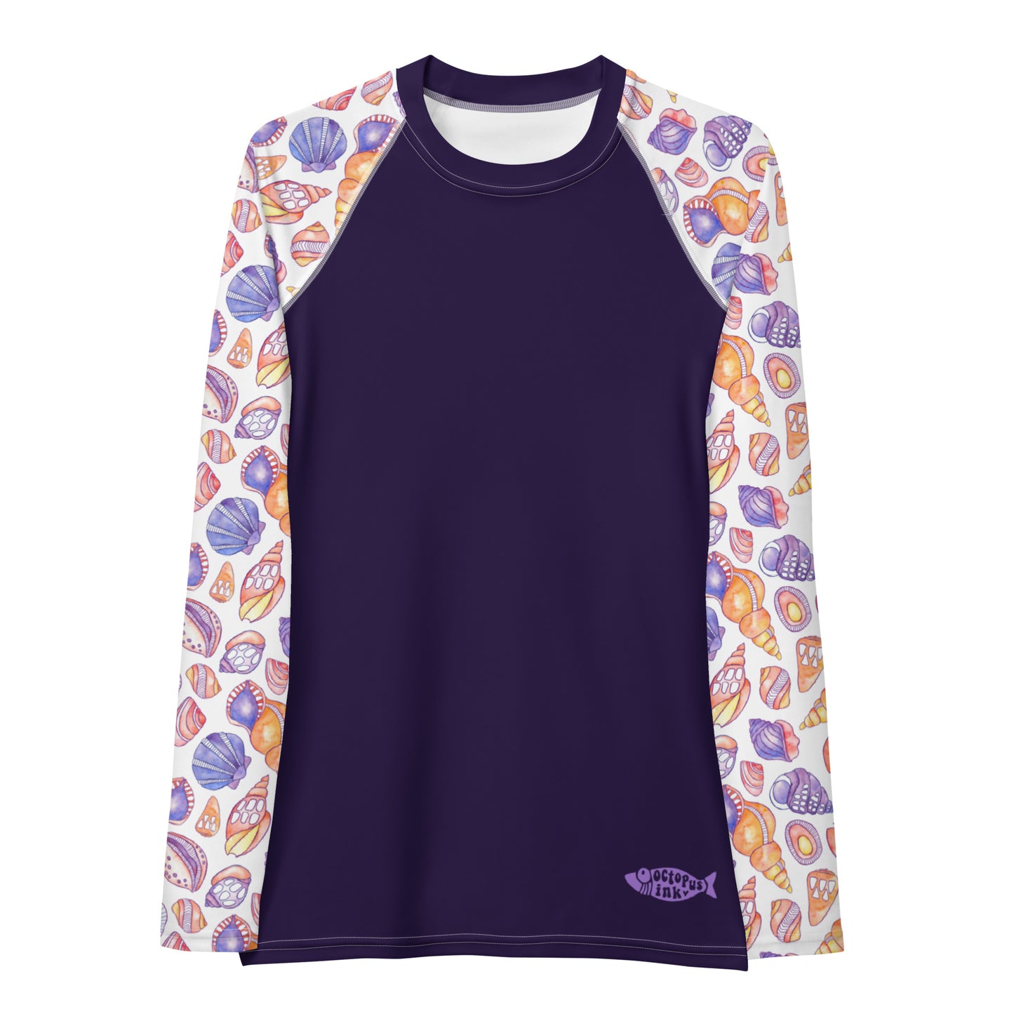 Sunrise Shells- Women's Rash Guard