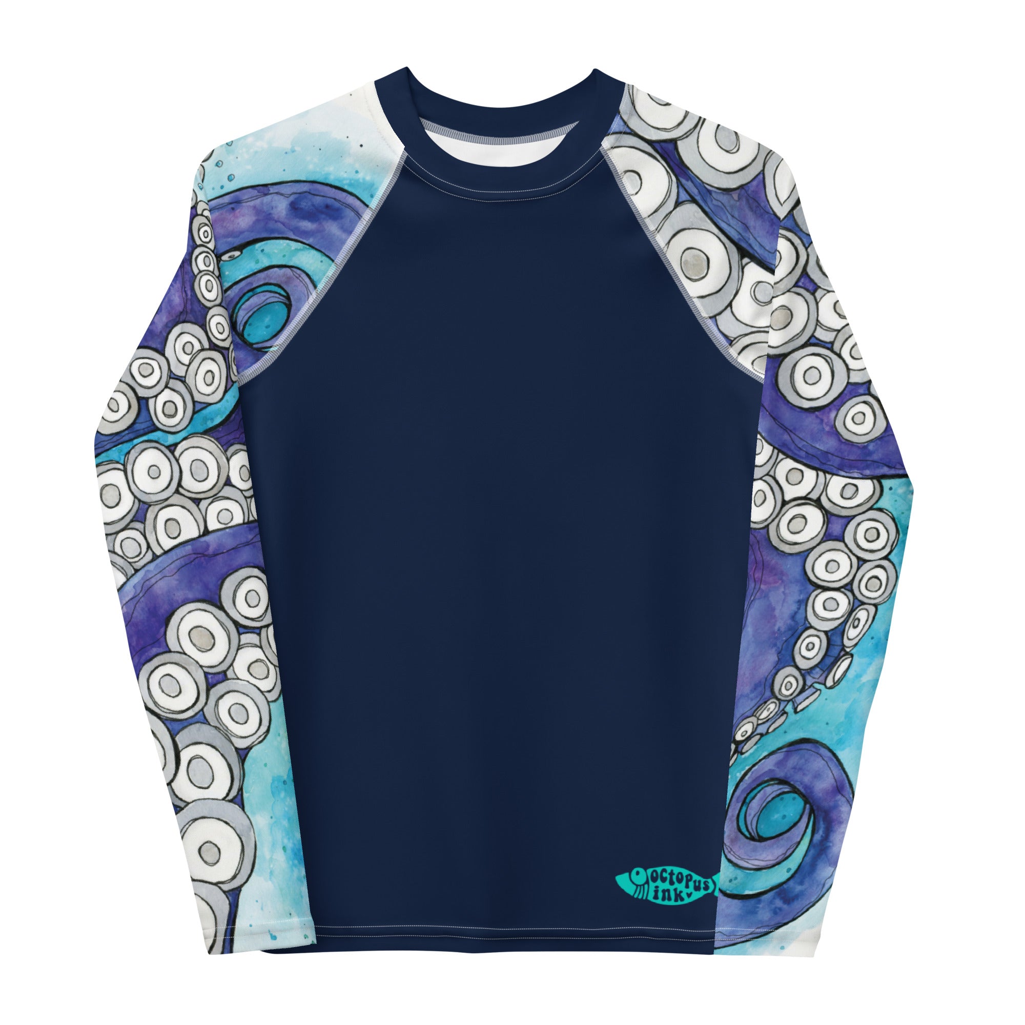 Octopus Love- Youth Rash Guard – Octopus Ink