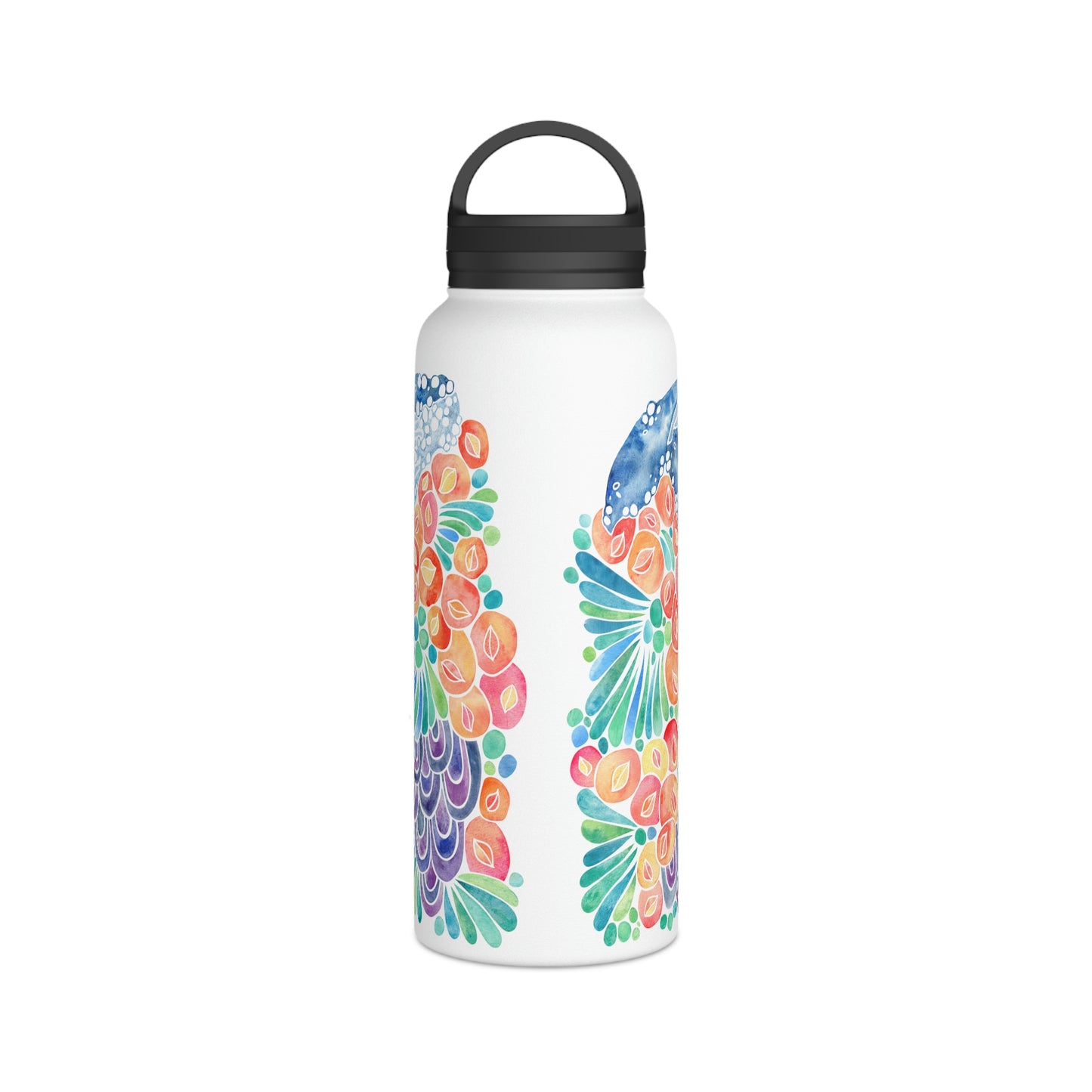 Barnacle Whale- 32oz Stainless Steel Water Bottle
