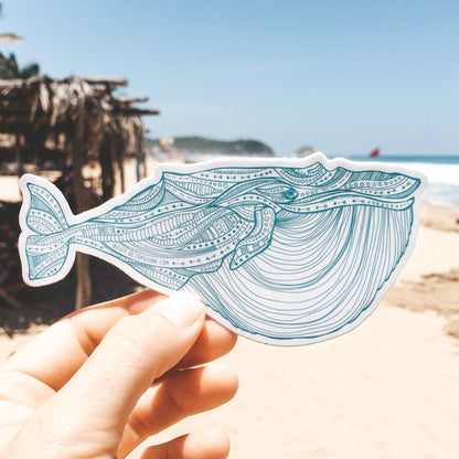 Blue Whale- Decal