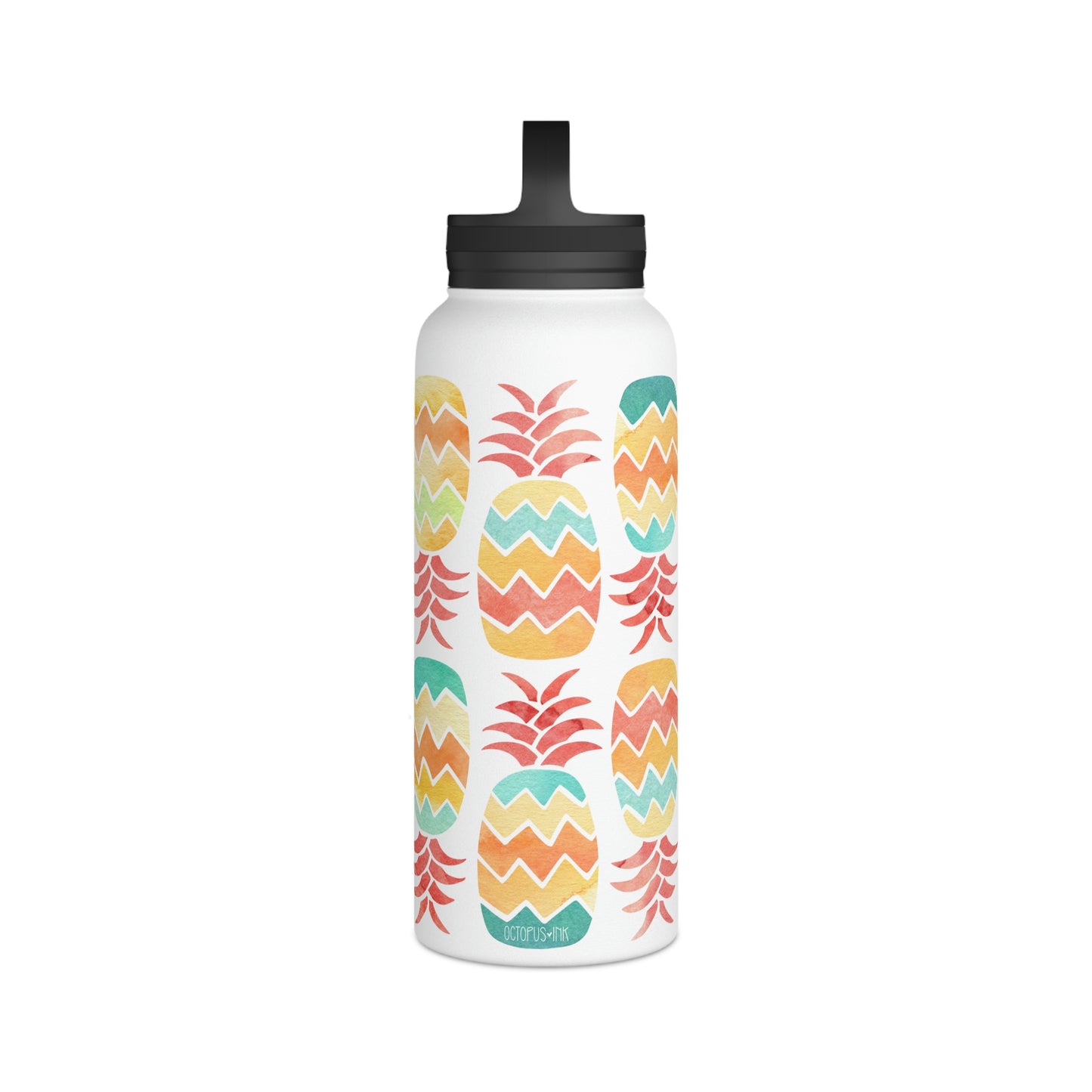 Pineapple- 32oz Stainless Steel Water Bottle