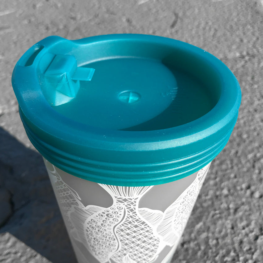 Silicone Travel Lid- Reef