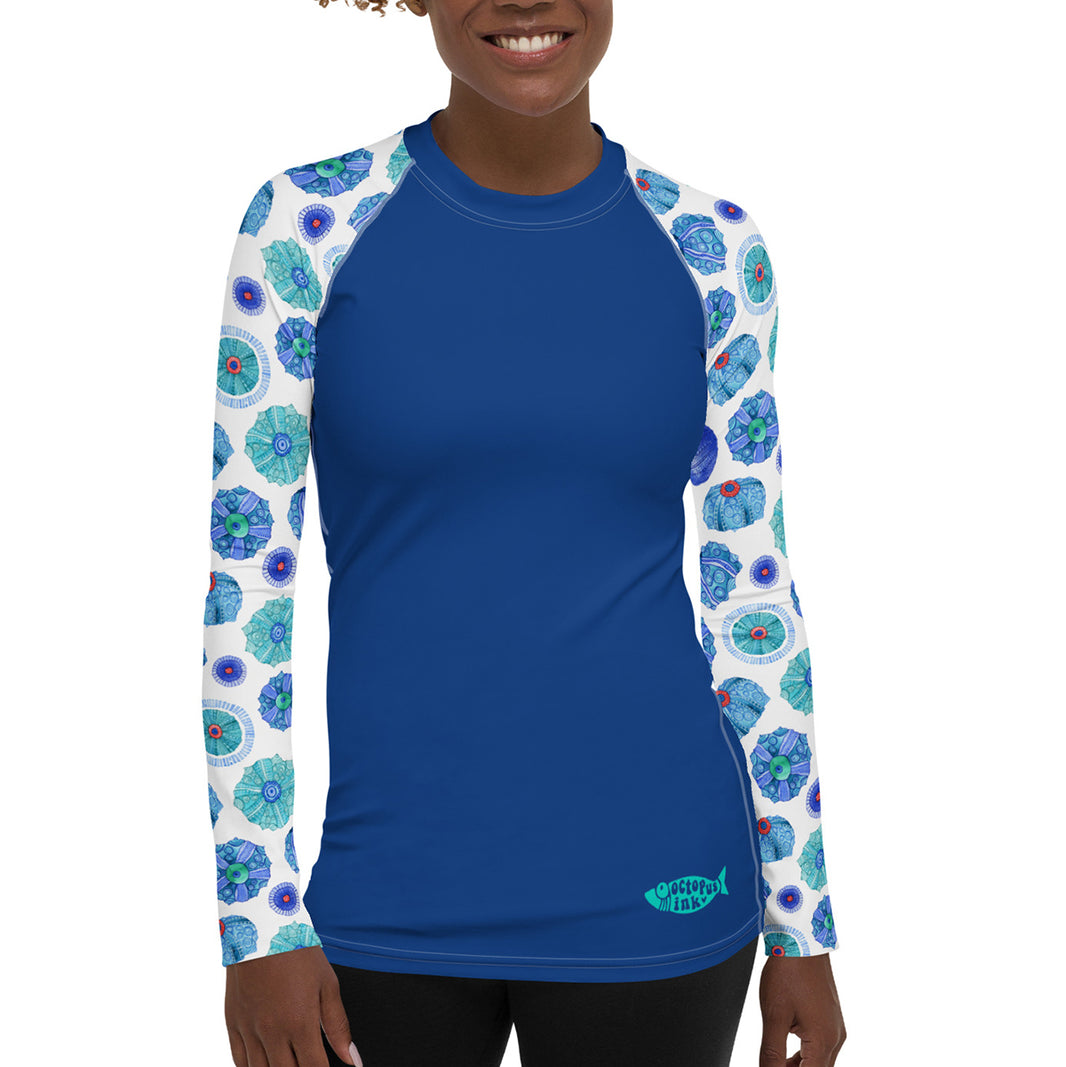Ladies Rash Guards – Octopus Ink