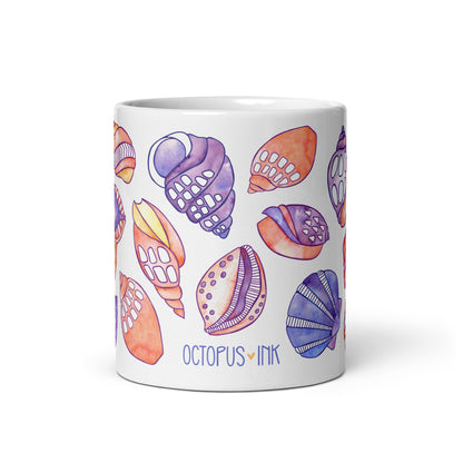 Sunrise Shells- Porcelain Mug